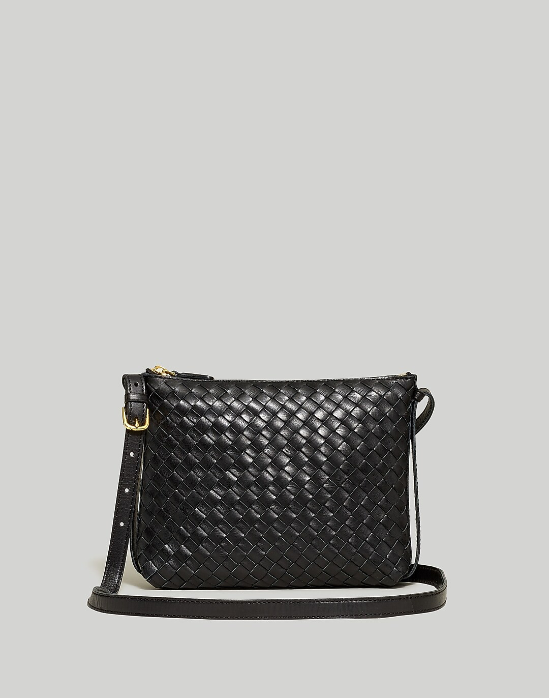 Crossbody Bag in Handwoven Leather | Madewell