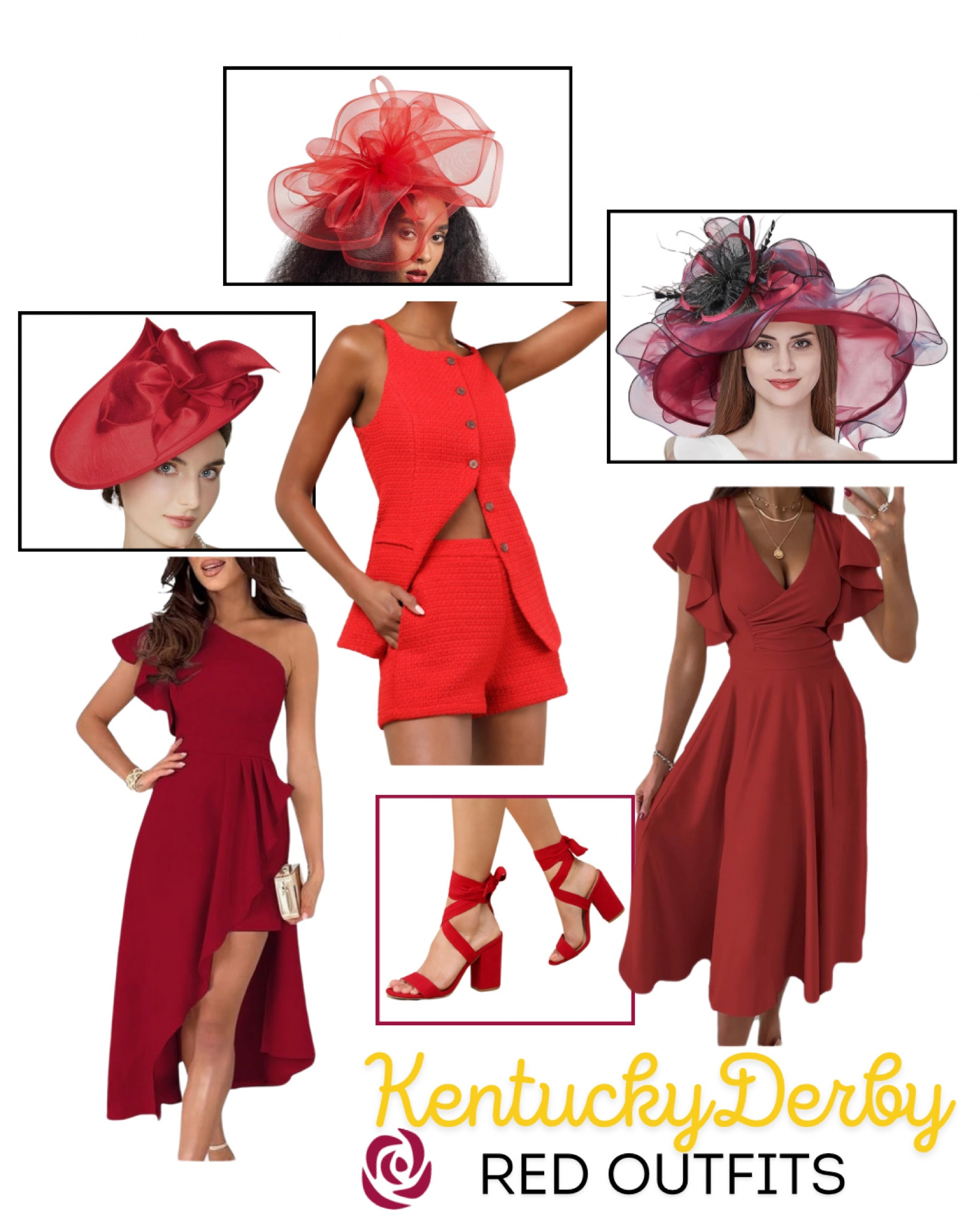 Red Kentucky derby outfit inspo
#kentuckyderbyoutift

#LTKSaleAlert #LTKFestival #LTKSeasonal
