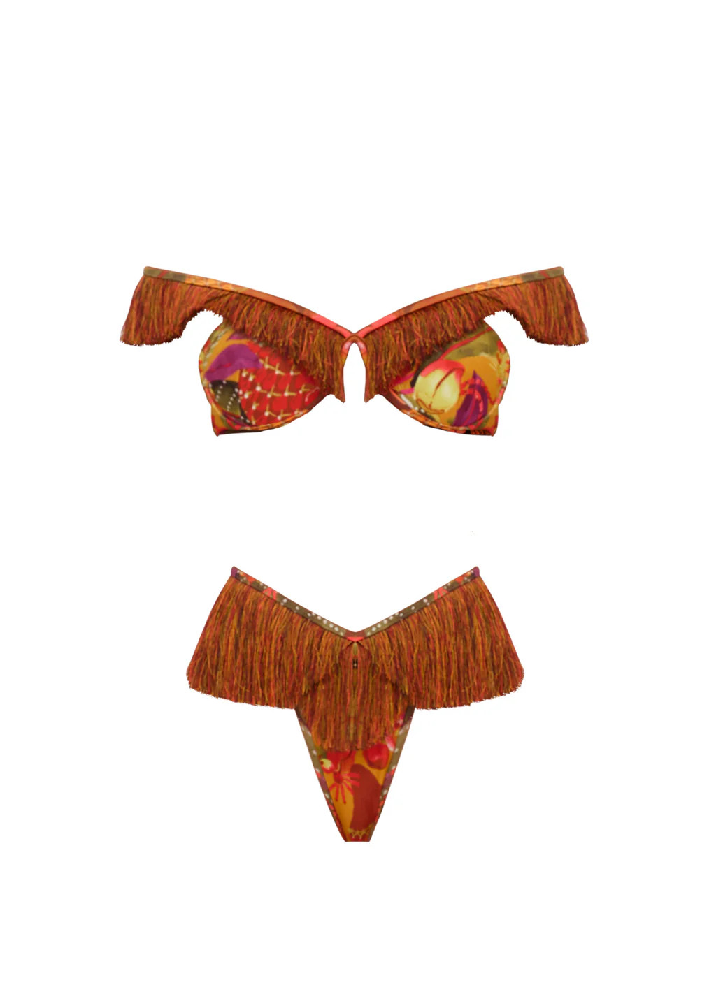 EYO BIKINI - KOLA PRINT | ANDREA IYAMAH