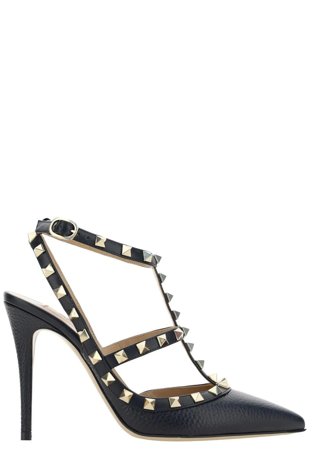 Valentino Garavani Rockstud Pointed Toe Caged Pumps | Cettire Global