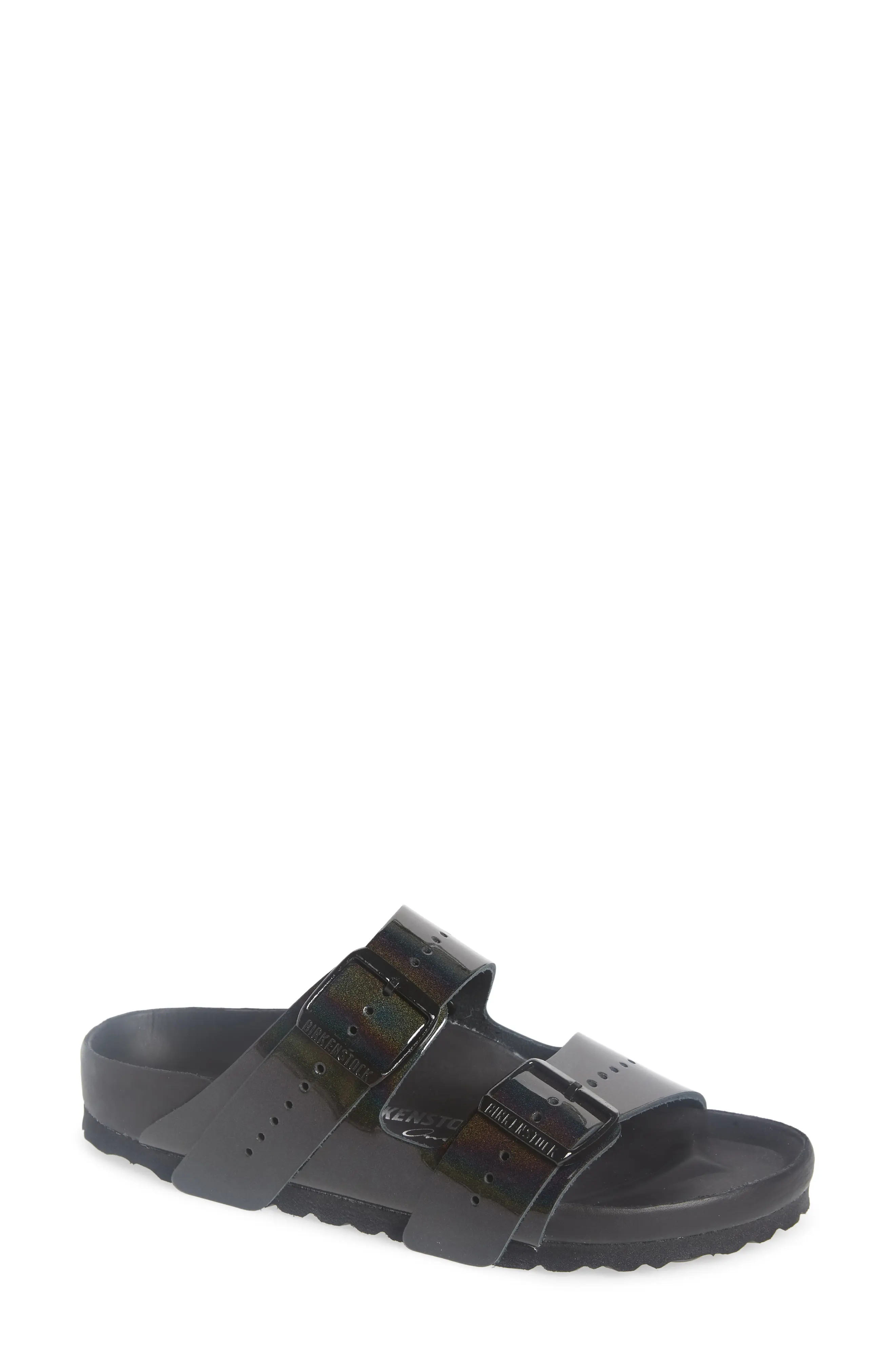 Rick Owens x Birkenstock Arizona Sandal in 86 Iridiscent at Nordstrom, Size 7-7.5Us | Nordstrom