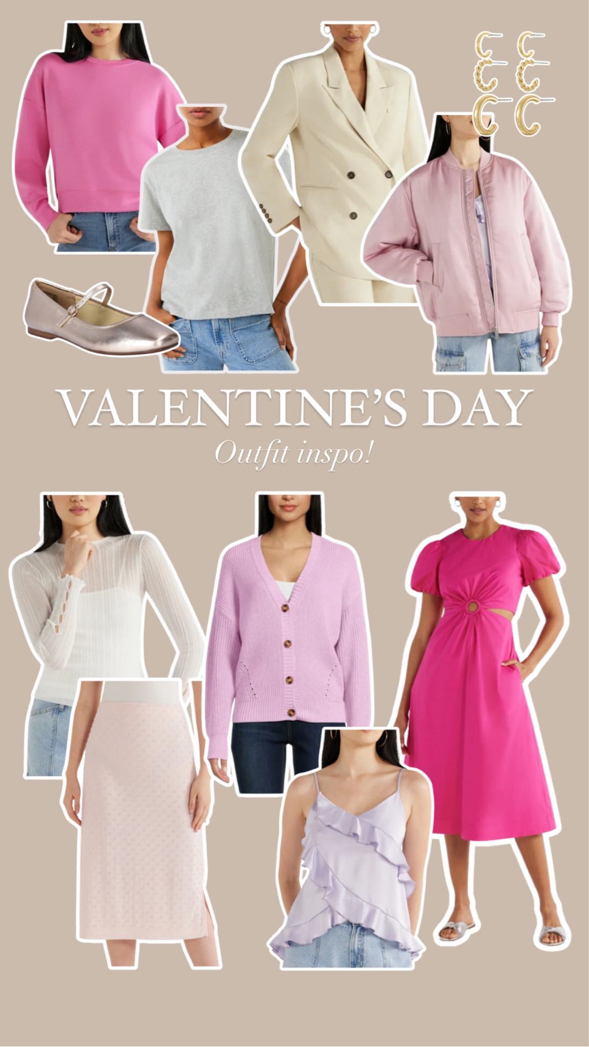 Valentine’s Day inspo all from @walmart. All come in other colors if pink isn’t t your jam! 

Dressupbuttercup.com 

#dressupbuttercup #walmartpartner

#LTKMostLoved #LTKstyletip #LTKfindsunder100
