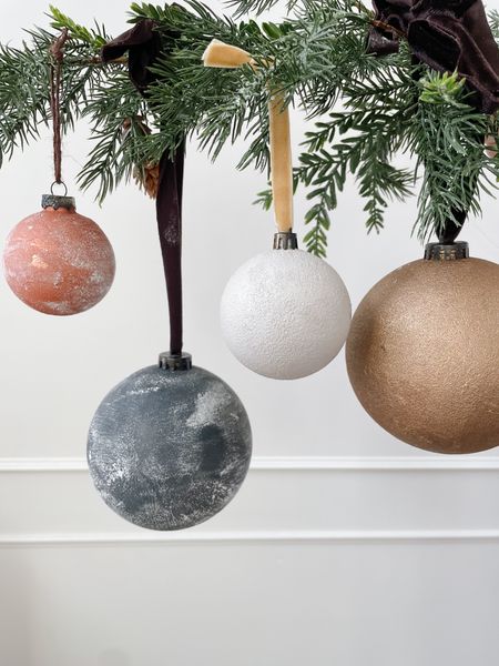 Update your holiday look with a simple ornament diy. ✨

Holiday ornaments, textured ornament, viral ornament, Christmas tree decor

#LTKhome #LTKHoliday