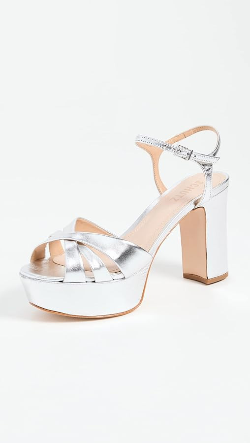 SCHUTZ Women's Keefa Platform Dress Sandal | Amazon (US)