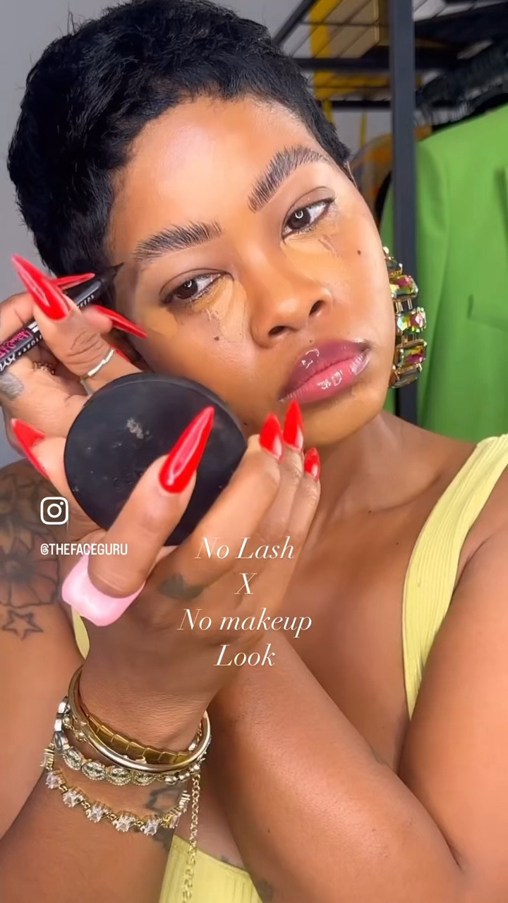 No makeup….makeup look✨