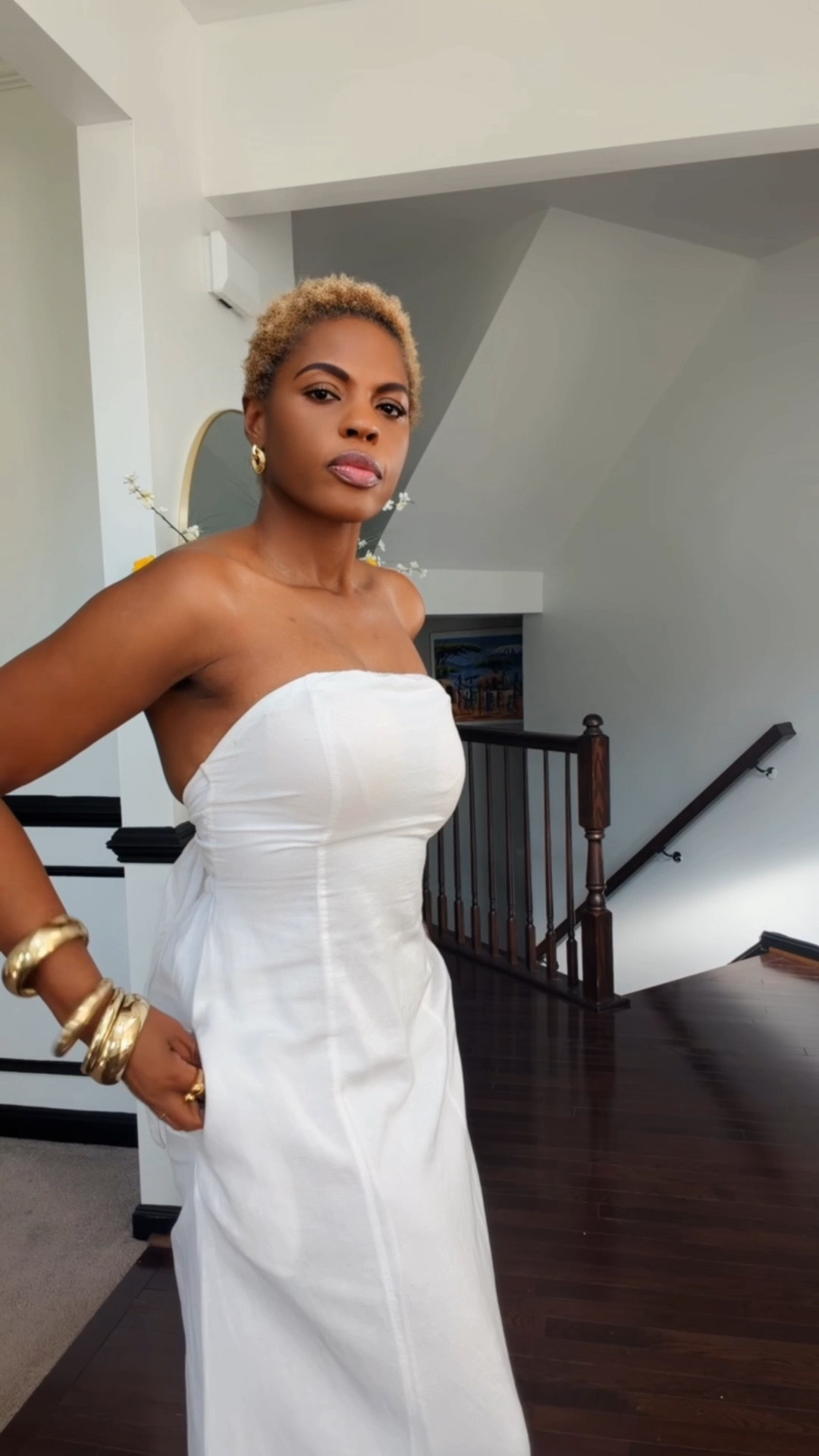 Cotton Maxi Strapless Dress 

#LTKdayinmylife #LTKgrwm #LTKootd