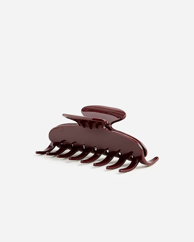 Large claw hair clip in tortoise | J.Crew US