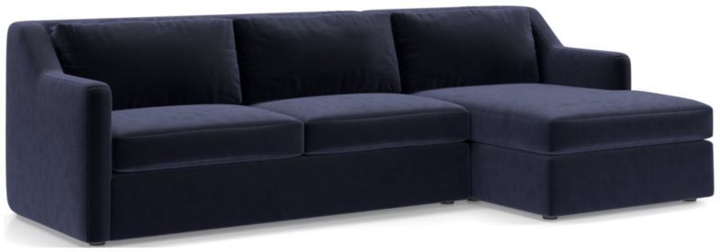 Notch 2-Piece Sectional | Crate and Barrel | Crate & Barrel