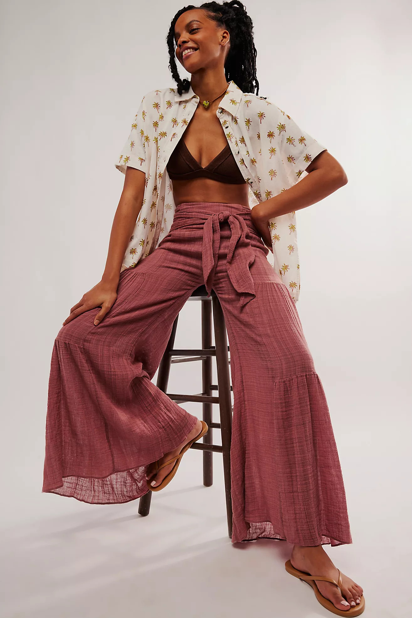FP One Good Day Wide-Leg Pants | Free People (Global - UK&FR Excluded)