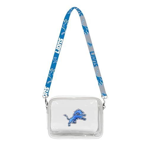 Littlearth Detroit Lions NFL Clear Fanny Fan Purse | Amazon (US)