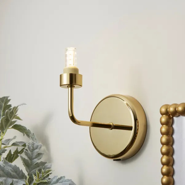 FlexiCell Louis Rechargeable Touch Dimmable Wall Light Fitting | Dunelm