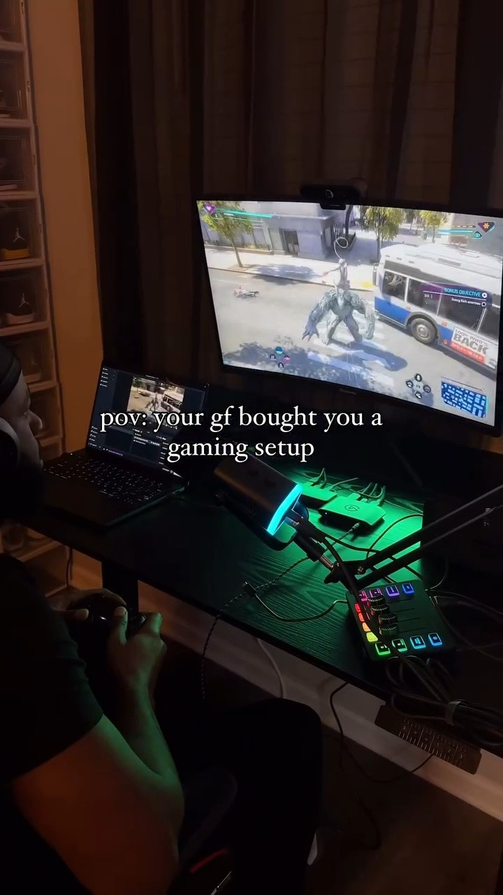 Level up your space 🎮✨ Shop my full Amazon gaming setup—everything you need for comfort, style, and smooth gameplay.

#LTKFamily #LTKMens #LTKHome