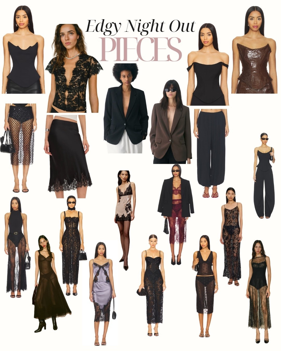 Edgy night out pieces

#LTKootd