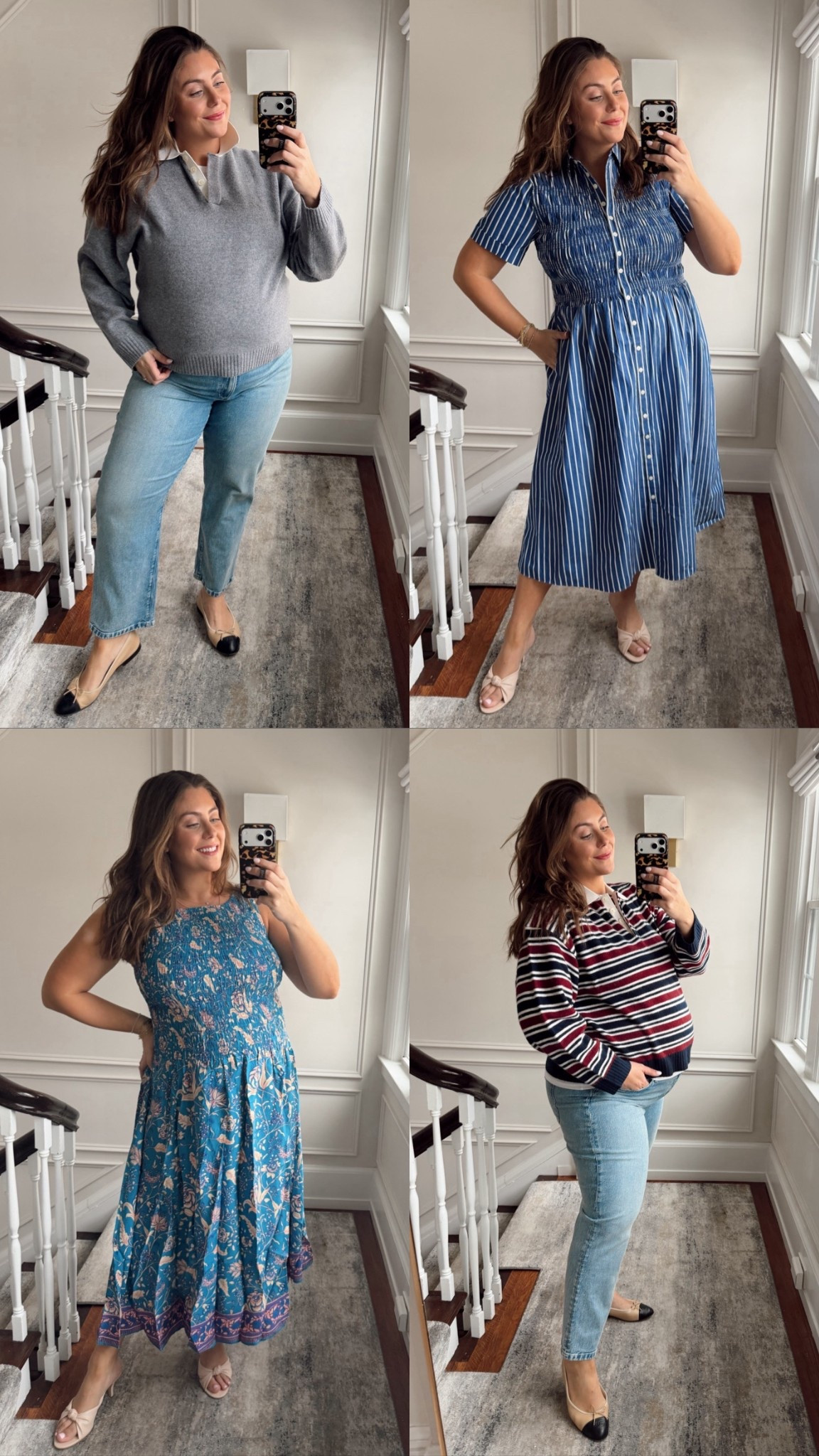 Nine months pregnant and trying on these new arrivals from @jcrew - wearing size XXL in everything. 

#LTKootd #LTKBump #LTKMidsize