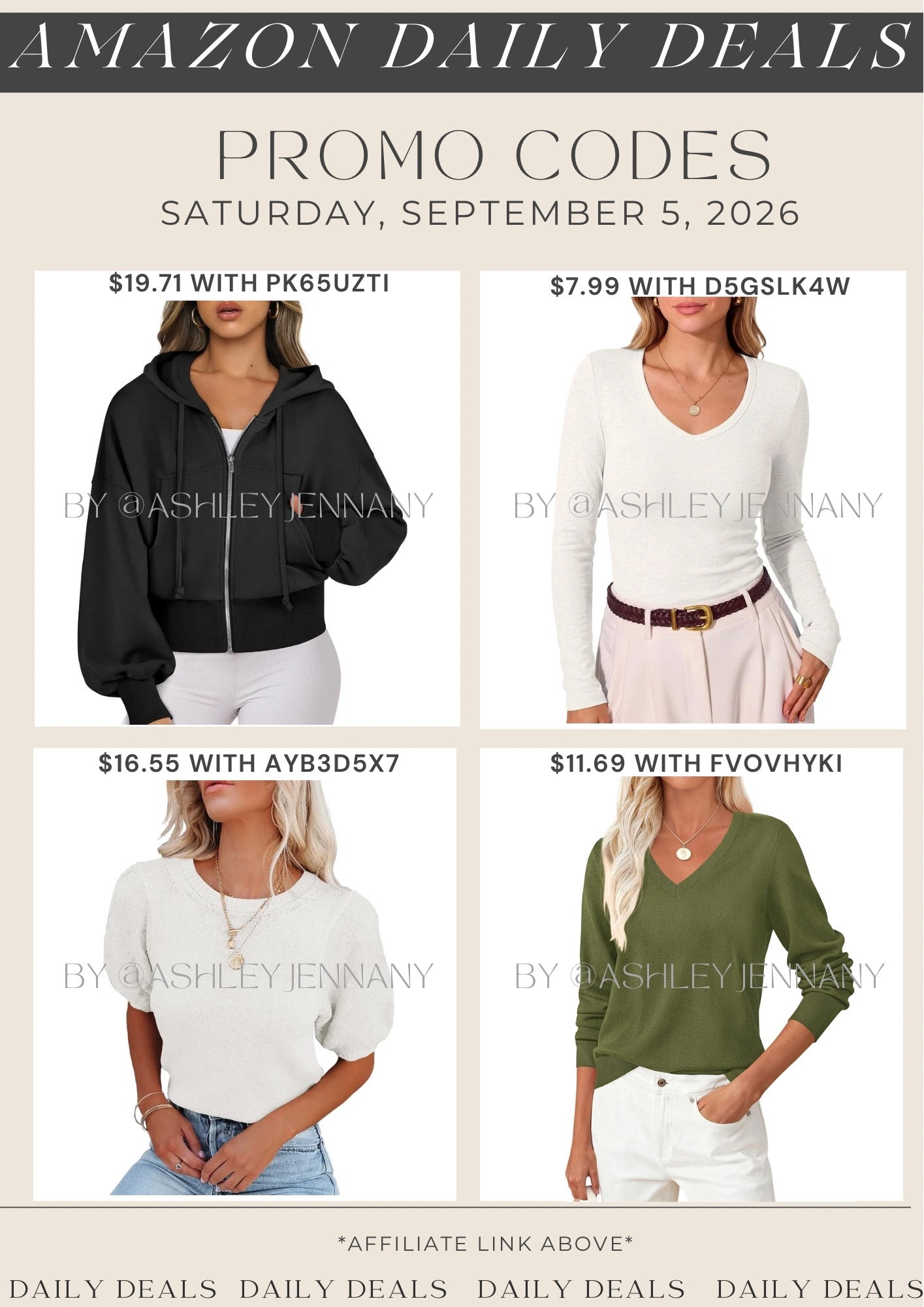 Amazon deals

#LTKMidsize #LTKSaleAlert #LTKSeasonal