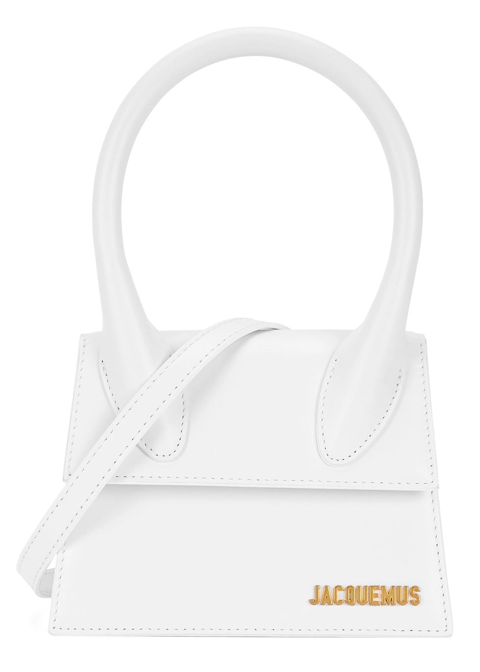 Le Chiquito Moyen white top handle bag | Harvey Nichols (Global)