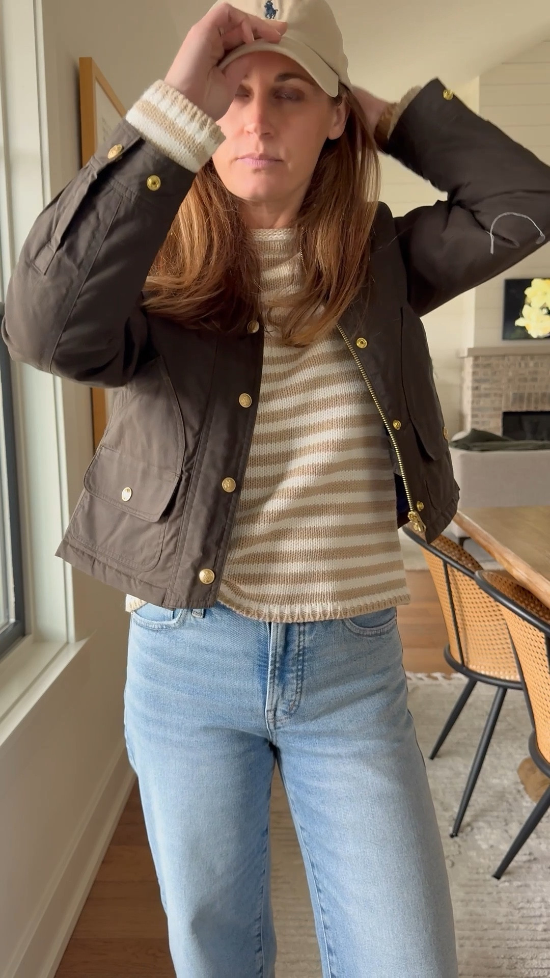 Sweater size small
Jacket size XS (color is from previous season)
Jeans size 25

#LTKootd #LTKgrwm #LTKdayinmylife