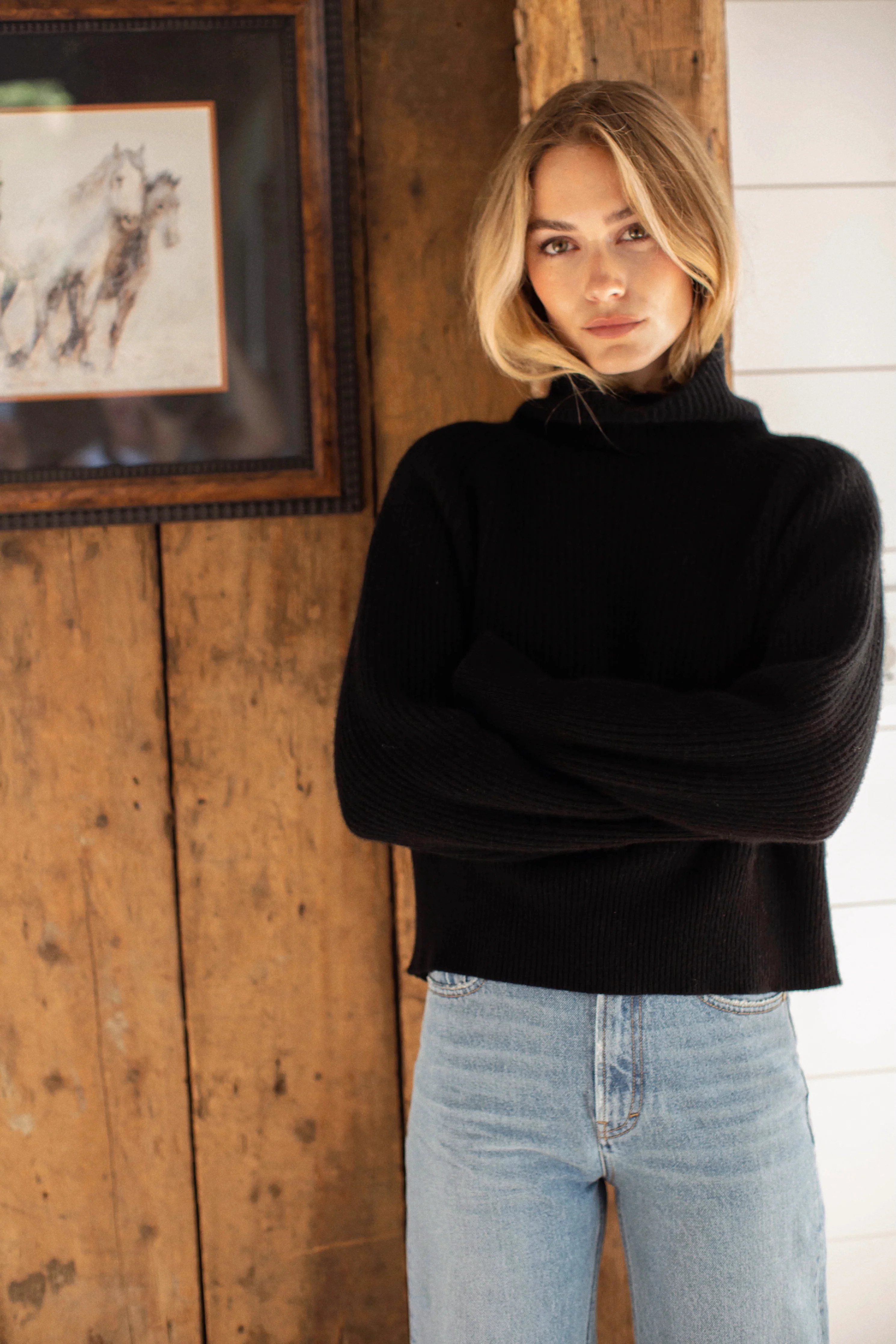 Sienna Sweater - Black | Marea
