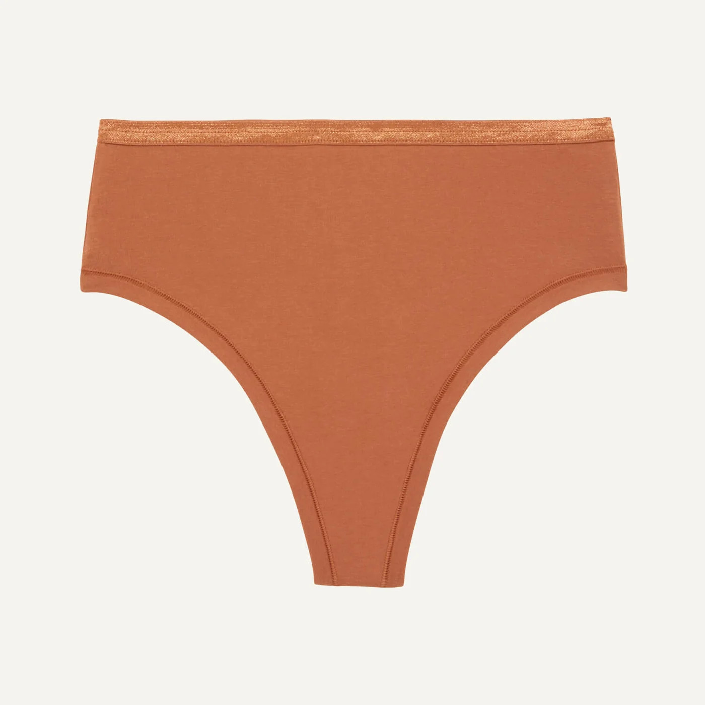 Organic Cotton High-Rise Thong | Subset
