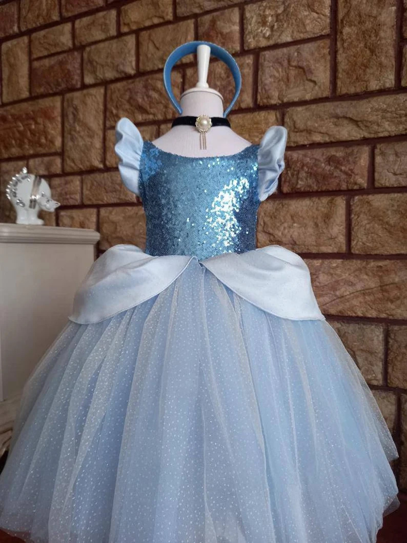 CINDERELLA DRESS. Cinderella Costume for Baby. Disney Princess Cinderella - Etsy | Etsy (US)