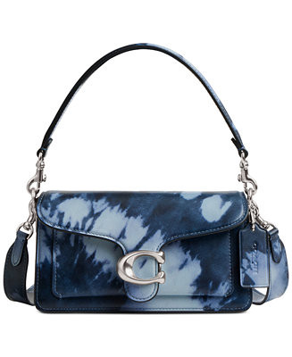 COACH Tabby Mini Tie-Dye Print Leather Shoulder Bag 20 - Macy's | Macy's