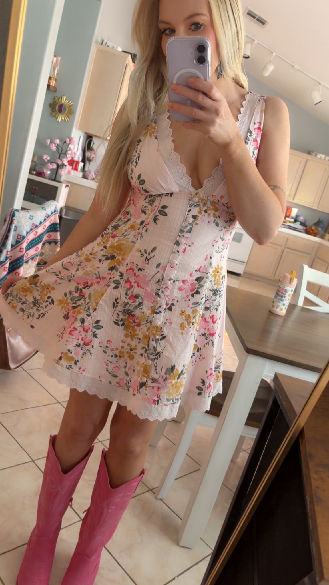 Outfit of the day adorable spring dress from Target 🌸

#LTKmomlife #LTKootd #LTKSpringSale