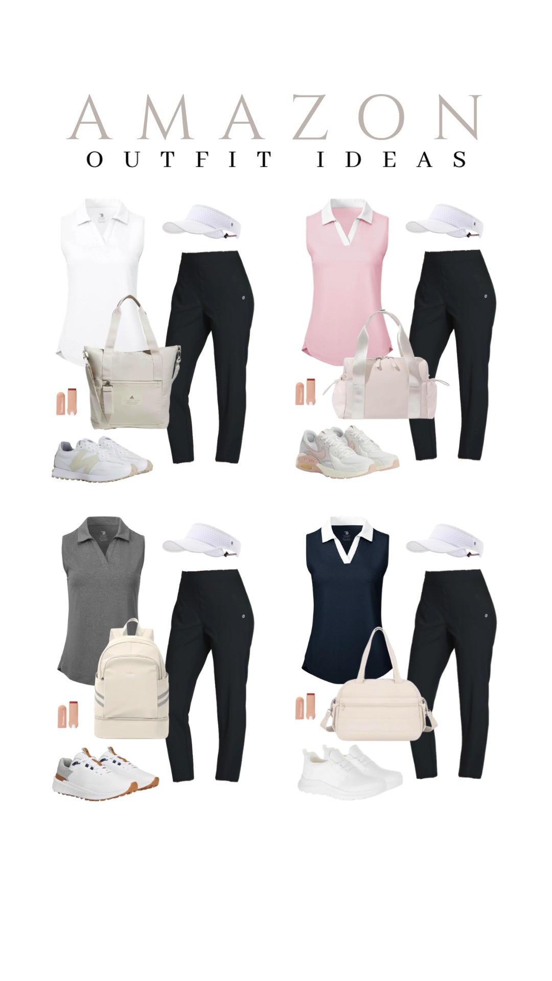 So excited to show you this sporty style that proves how variations in color and accessories can easily create distinct athletic-chic looks.

#LTKSeasonal #LTKSaleAlert #LTKTravel 

 