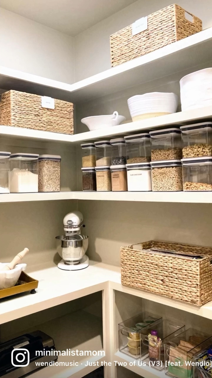 Pantry organization 