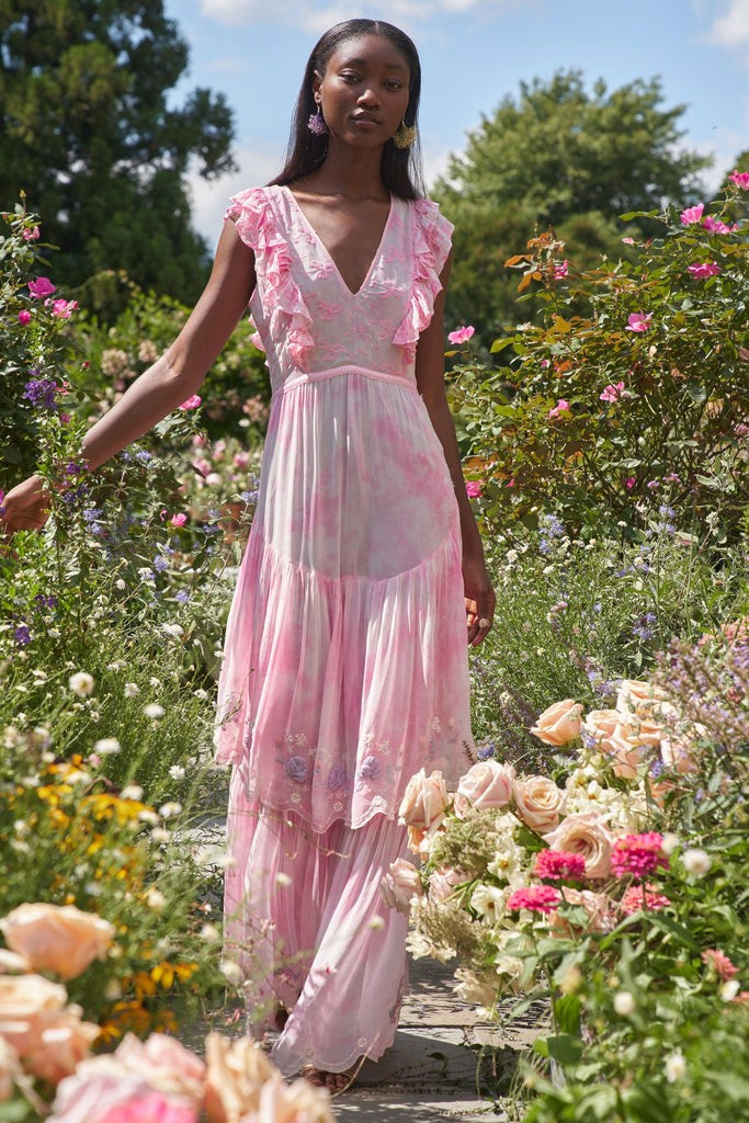 Chantelle Maxi Dress | LOVESHACKFANCY