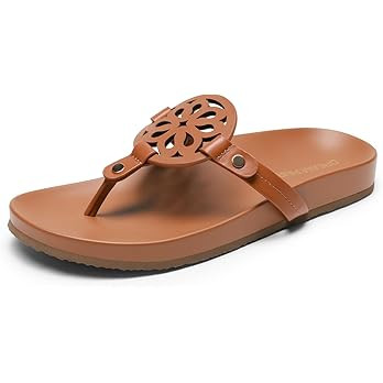 DREAM PAIRS Platform Flip Flops for Women Arch Support Soft Cushion Comfortable Dressy Thong Sand... | Amazon (US)