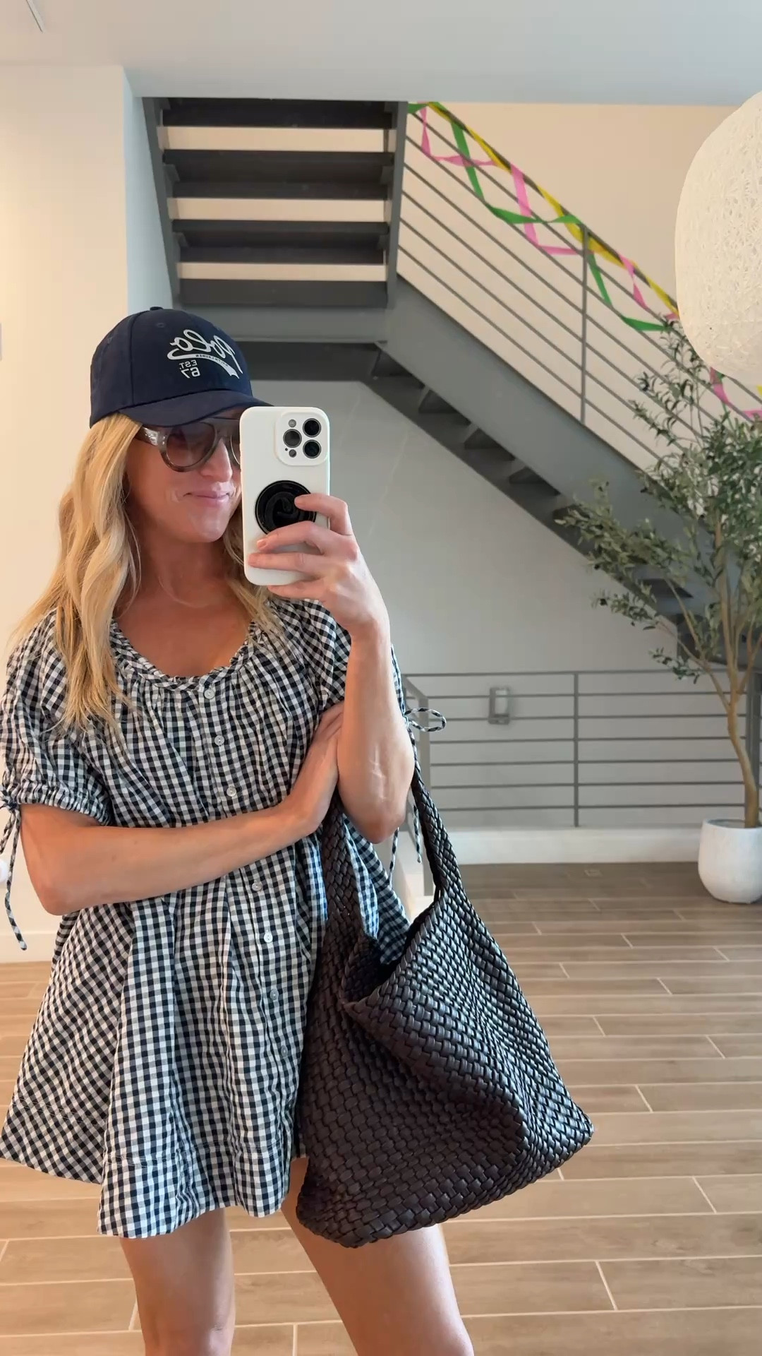 Gingham for spring! Wearing size small, I have linen white shorts under too! Linked a similar $14 dress!!  

#LTKgrwm #LTKootd