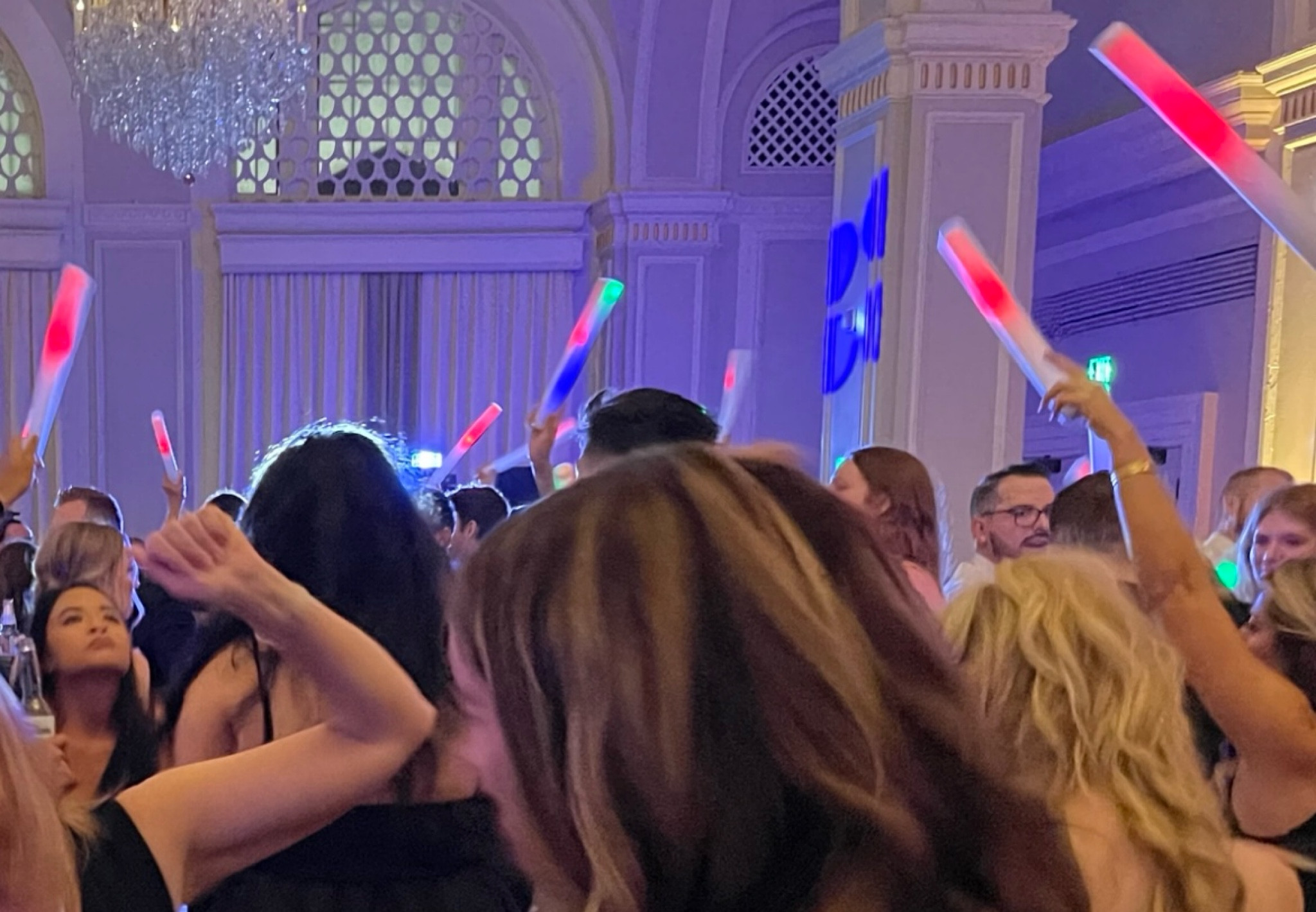These glow sticks were a hit at our wedding!! We had them sitting by the dance floor in a gold wire basket and everyone was able to grab one! I tied glittery tulle ribbon in a bow around the middle of the basket to keep the glow sticks from falling out. 

#LTKCyberWeek #LTKwedding #LTKparties
