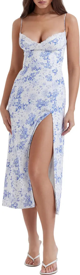 Corset Crepe Midi Sundress | Nordstrom