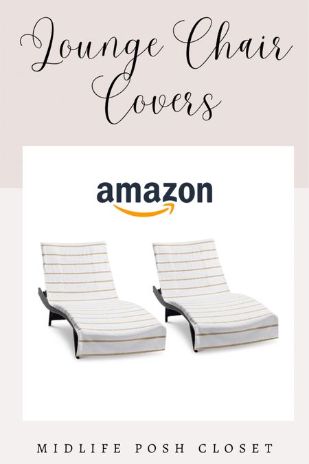 AMAZON FIND! These pool lounge chair covers have a pocket at the top to keep them secure to the top of the lounge chair. I just ordered four of them!

#LTKSeasonal #LTKHome #LTKFindsUnder50