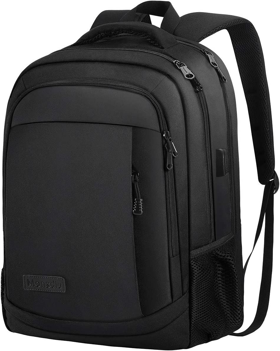 Monsdle Travel Laptop Backpack Anti Theft Water Resistant Backpacks School Computer Bookbag with ... | Amazon (US)