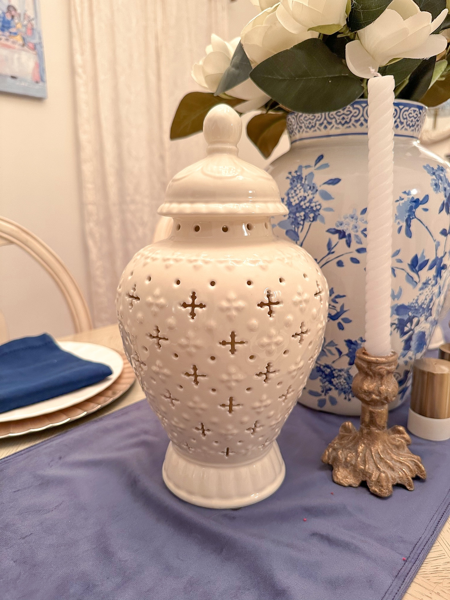 
My favorite flickering ginger jars are on sale for $28.99! QVC is also doing a deal for $20 off a $40 purchase for new customers, so you could even get 2 for $40! They come with a timer setting. Colors available are red, denim, and ivory. 

#LTKfindsunder50 #LTKsalealert #LTKfindsunder100