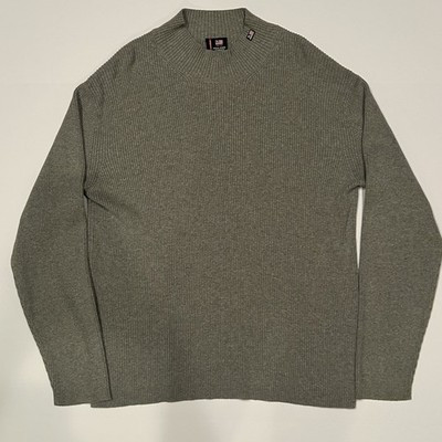 VINTAGE Polo Jeans Co Ralph Lauren Sweater Mens XL Gray Ribbed American Flag RL | eBay US