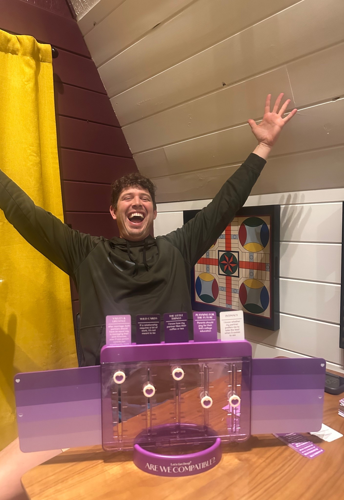 Fun game for married couples!! We picked this up on our Date night  & took it on our overnight date get away!!! So fun! 

Great game for couples, definitely some spicy 🌶️ questions- be warned 😉 

#LTKMens #LTKWedding #LTKValentine