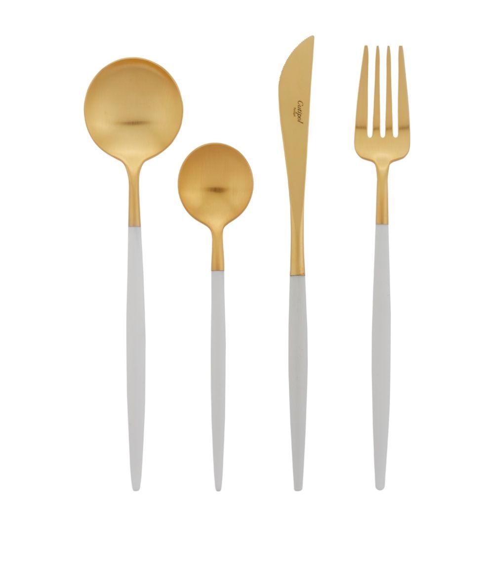 Goa Gold-Plated 24-Piece Cutlery Set | Harrods