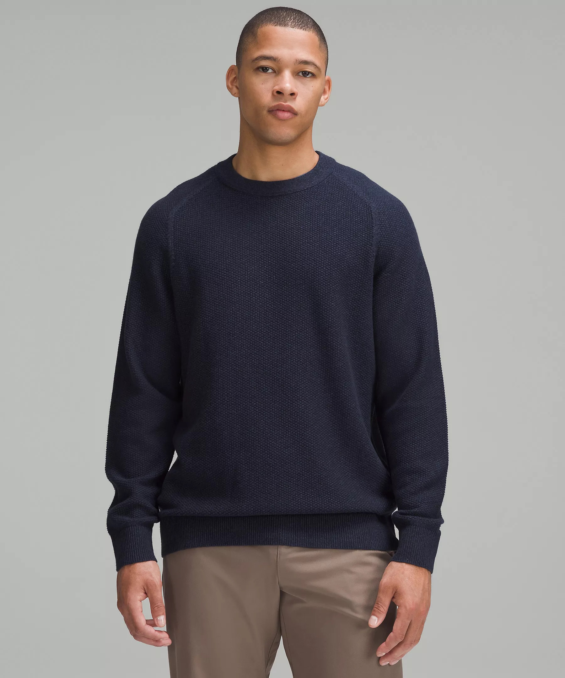 Textured Knit Crewneck Sweater | Lululemon (US)