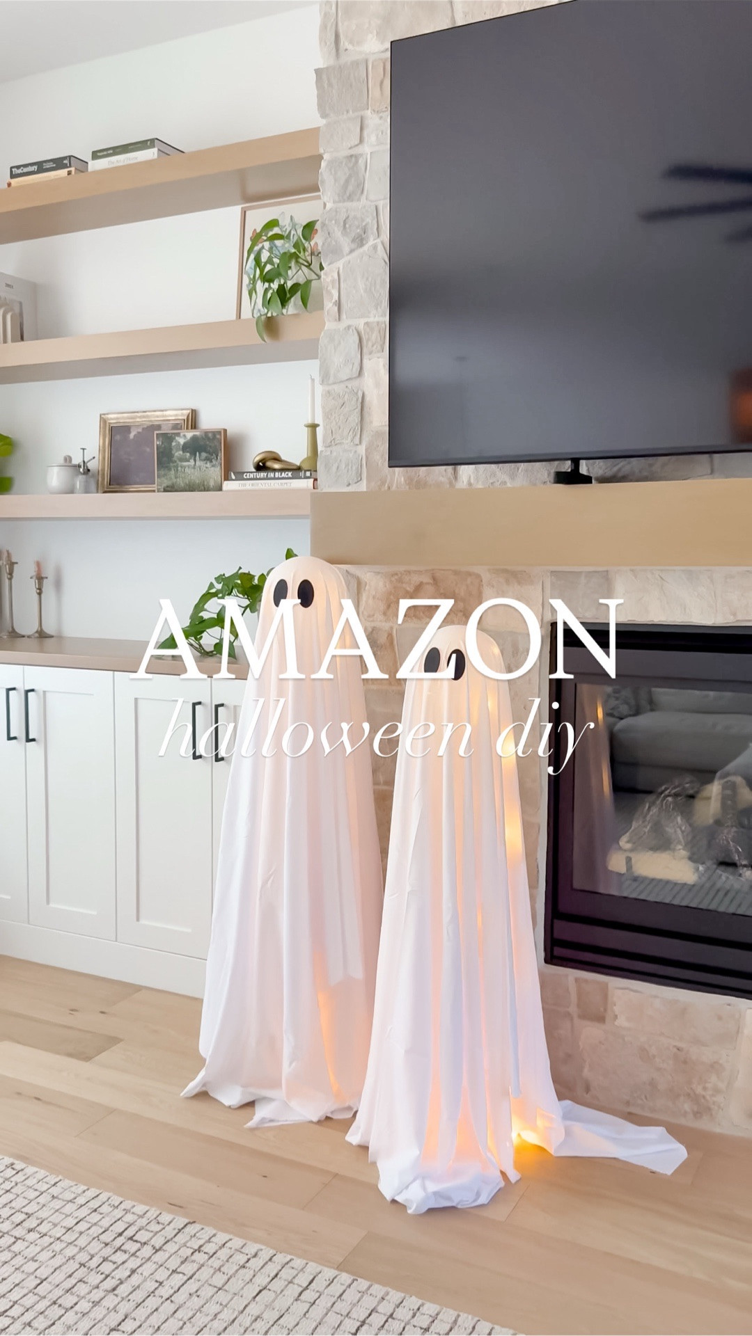We love these DIY glowing ghosts! So simple to put together and they add a cozy touch to your Halloween decor! 👻💡🧡

#LTKHome #LTKSeasonal