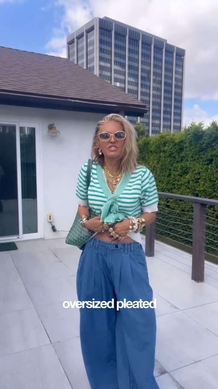 Style tip: When you’re stuck, start with a color. Green was the vibe today, and once I had that, the rest fell into place. Jolly Green Giant? More like Jolly Green Genius! 😅 

 #LTKSeasonal #LTKStyleTip #LTKShoeCrush