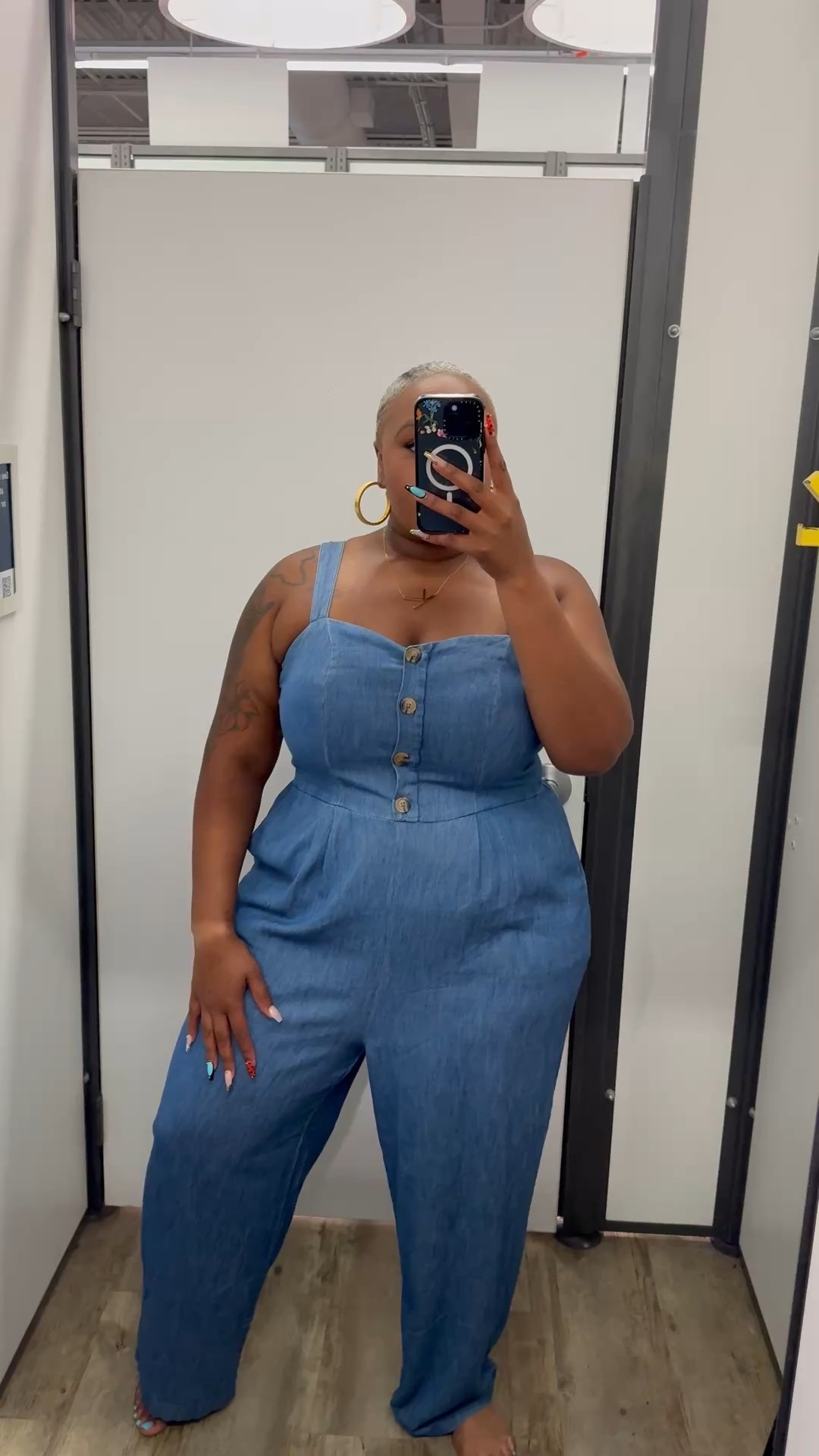 Old Navy Denim Jumpsuit 

#LTKBeauty #LTKPlusSize #LTKActive