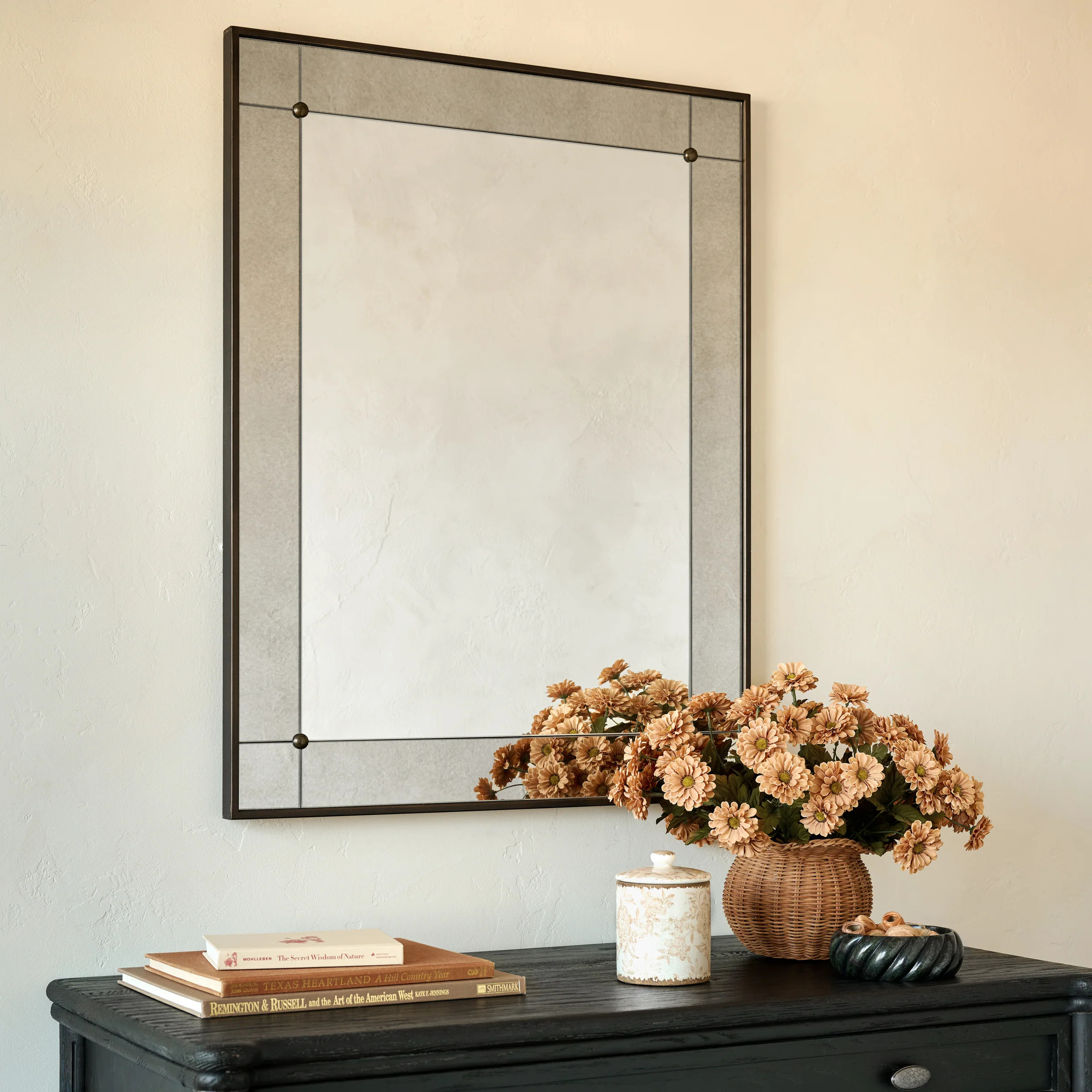 Francis Antiqued Framed Mirror | Magnolia