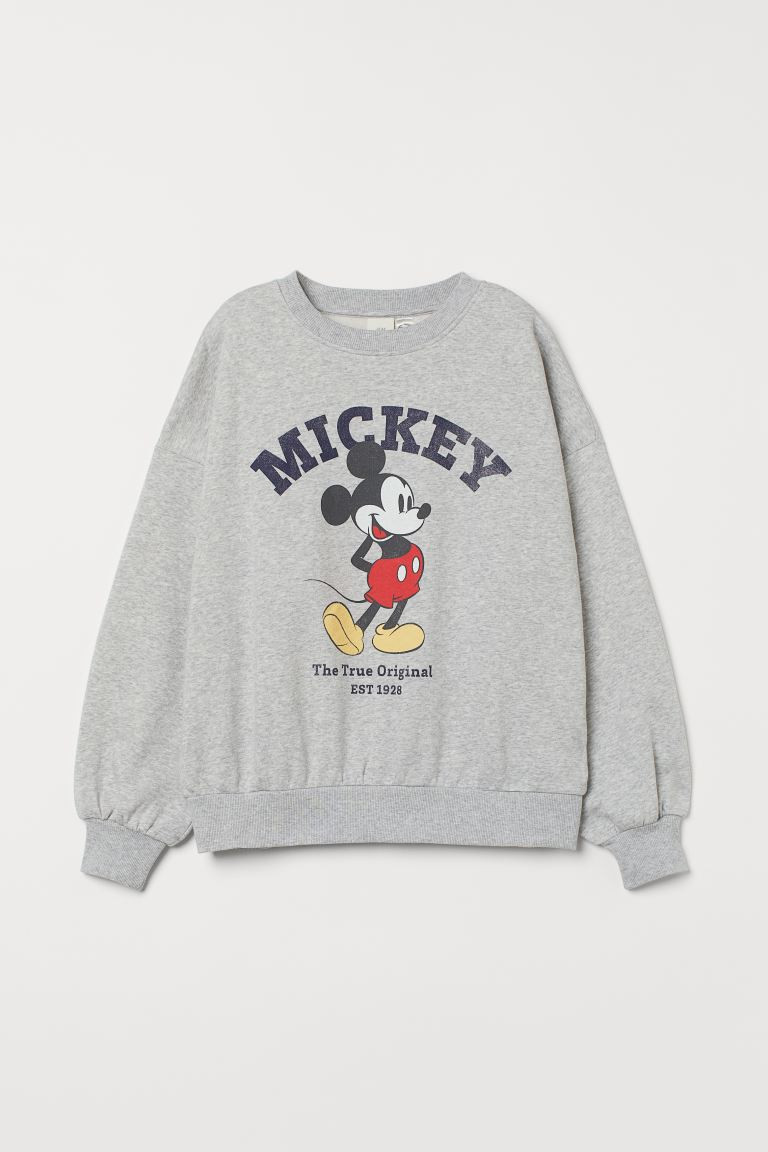Sweatshirt with Printed Design | H&M (US + CA)