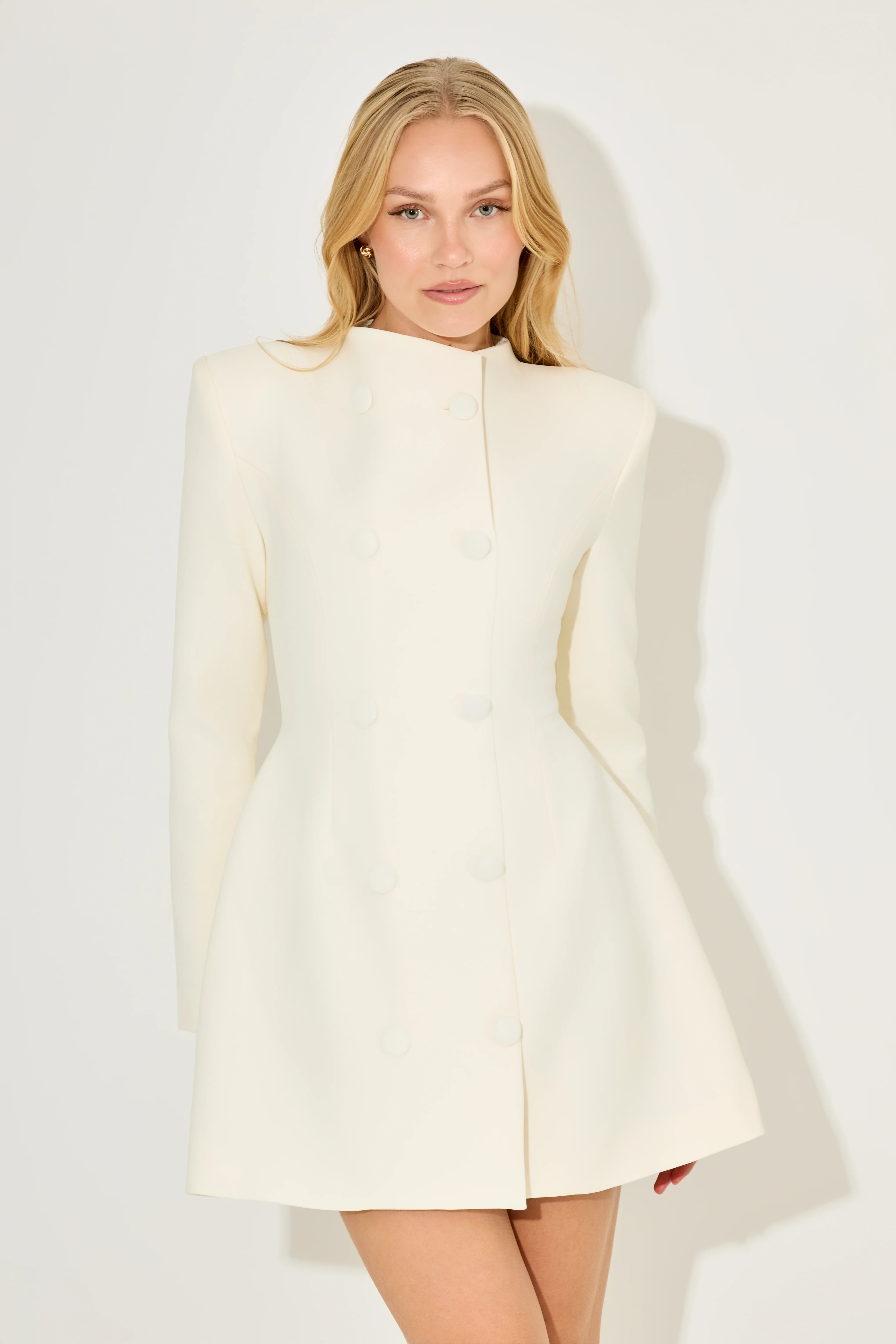 Button Mini Dress | Odd Muse