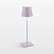 Poldina Pro Pink Metal Table Lamp by Zafferano America + Reviews | Crate & Barrel | Crate & Barrel