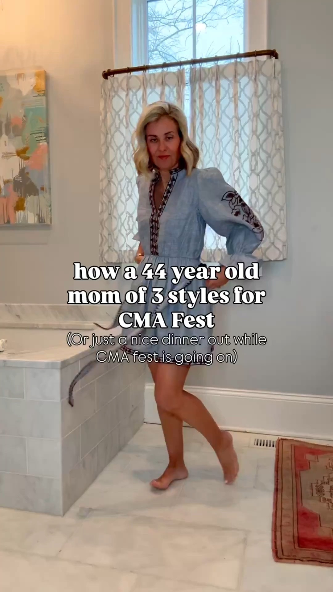 This is how we do CMA fest as a 44 year old! I’m in xs dress and 8 boots tts. 

*Use Catherine20 for 20% off my bracelets

#LTKgrwm #LTKmomlife
