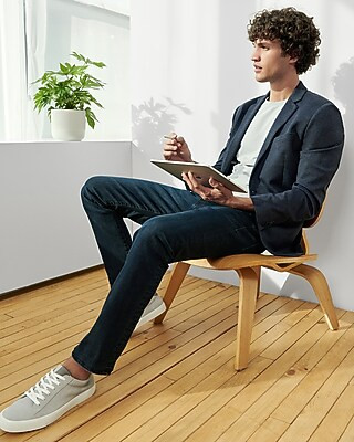 Slim Dark Wash Hyper Stretch Jeans | Express