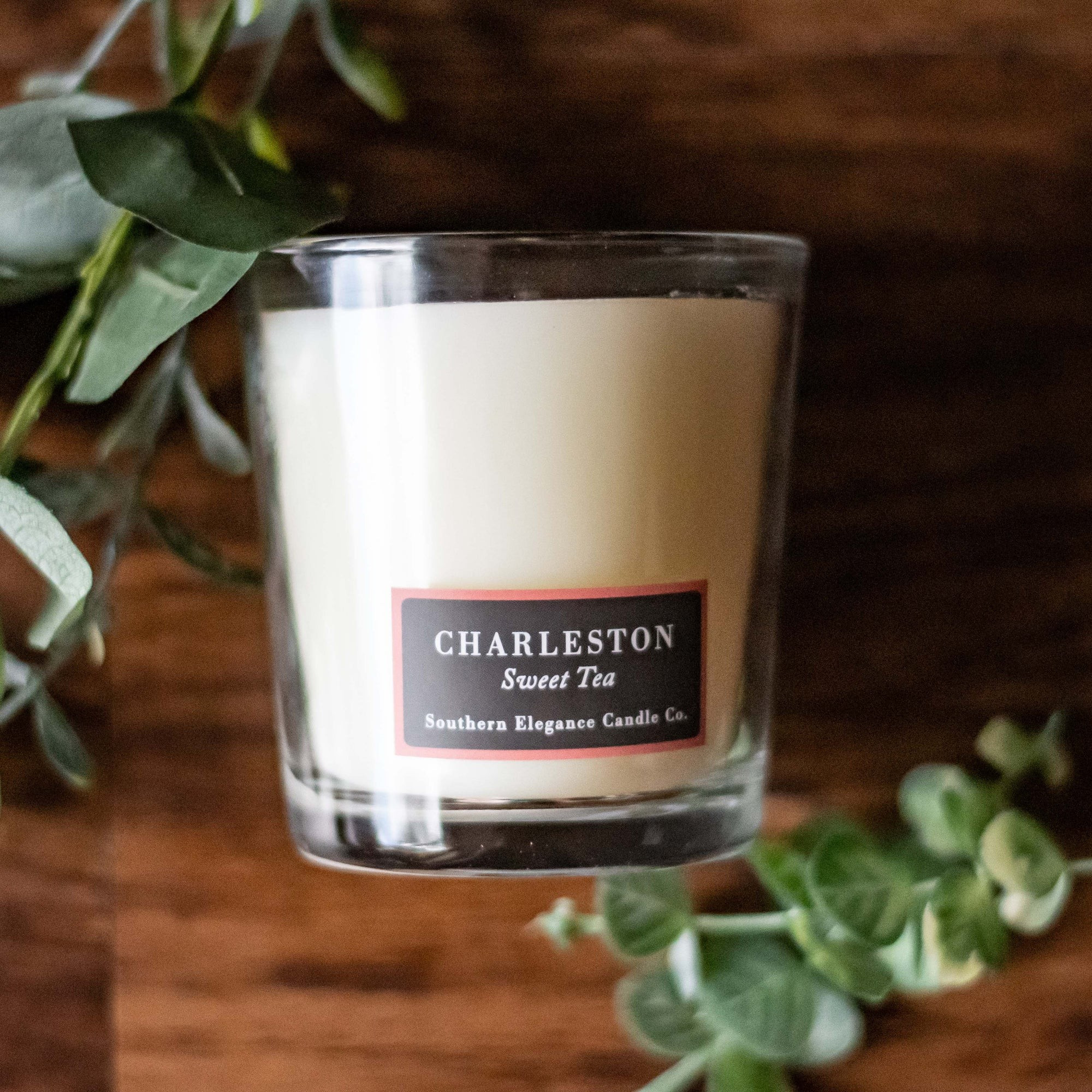(Signature Scents collection) Charleston: Sweet Tea Scented Candle | Southern Elegance Candle Company